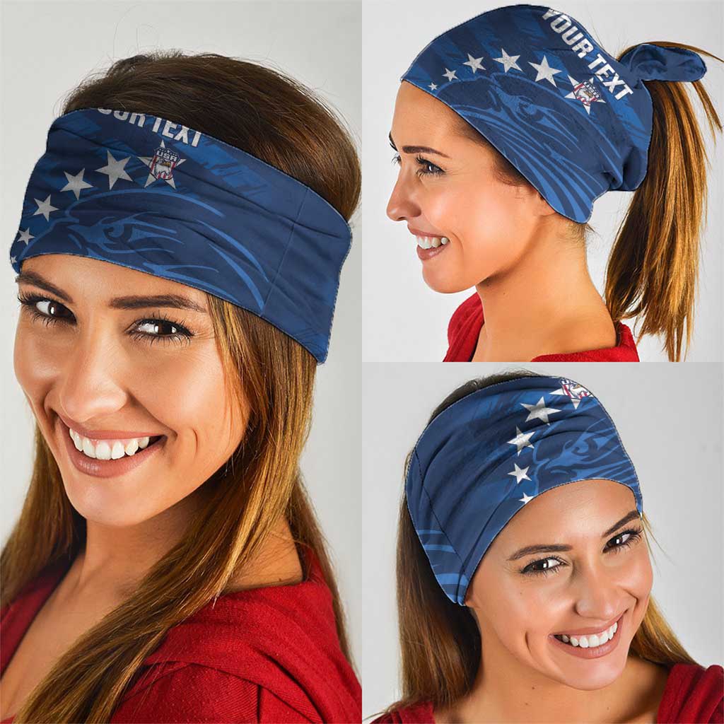 United States Rugby Custom Neck Gaiter USA Eagle Go Champions LT14