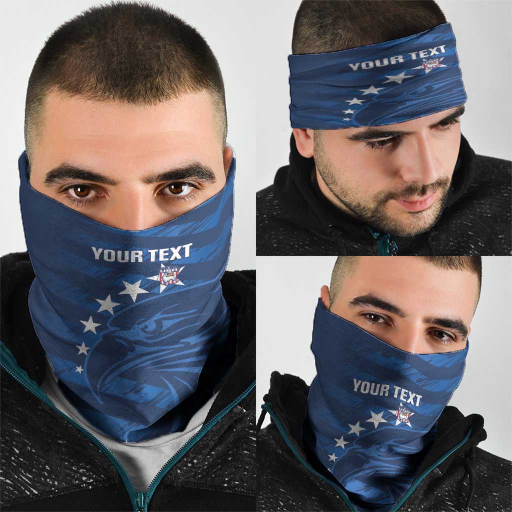 United States Rugby Custom Neck Gaiter USA Eagle Go Champions LT14