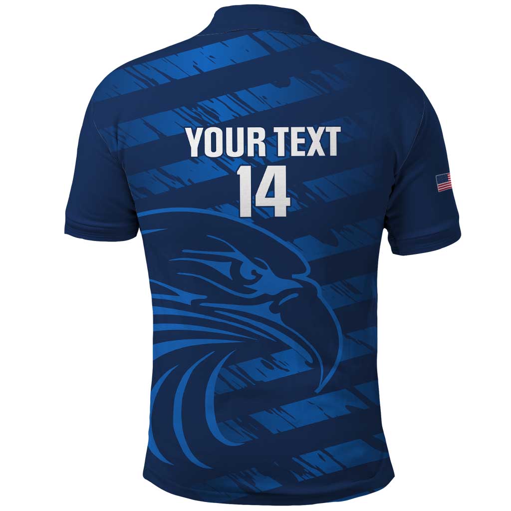 United States Rugby Custom Polo Shirt USA Eagle Go Champions LT14