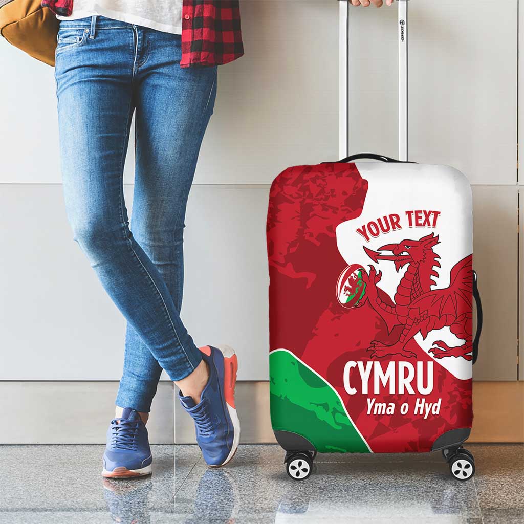Wales Rugby Custom Luggage Cover Go Cymru Yma O Hyd LT14