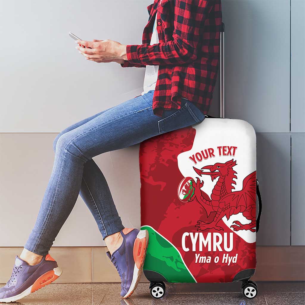 Wales Rugby Custom Luggage Cover Go Cymru Yma O Hyd LT14