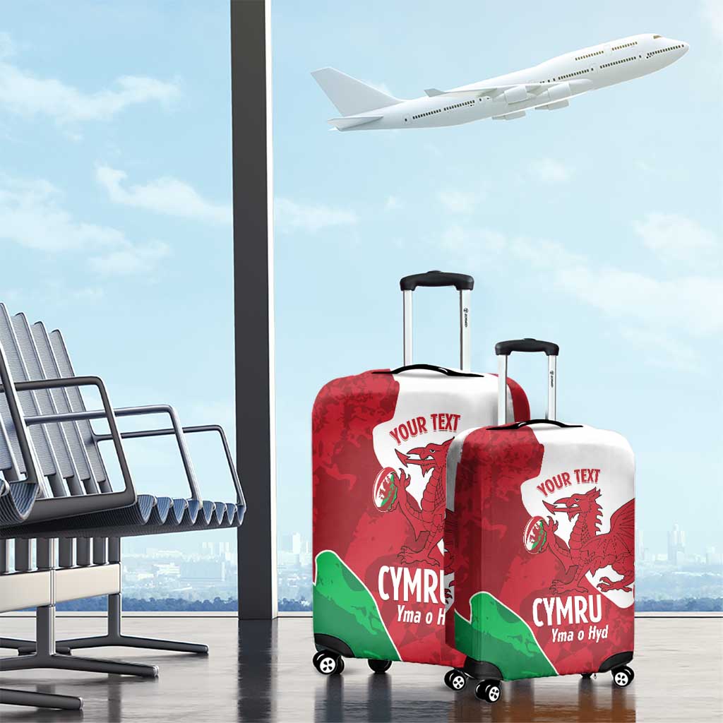 Wales Rugby Custom Luggage Cover Go Cymru Yma O Hyd LT14