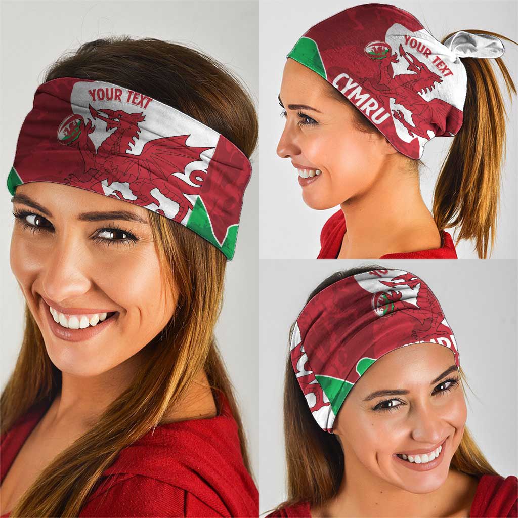 Wales Rugby Custom Neck Gaiter Go Cymru Yma O Hyd LT14