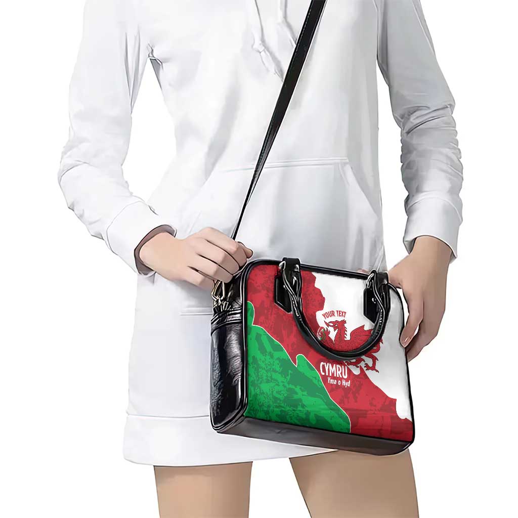 Wales Rugby Custom Shoulder Handbag Go Cymru Yma O Hyd LT14