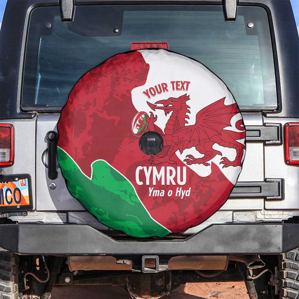 Wales Rugby Custom Spare Tire Cover Go Cymru Yma O Hyd LT14