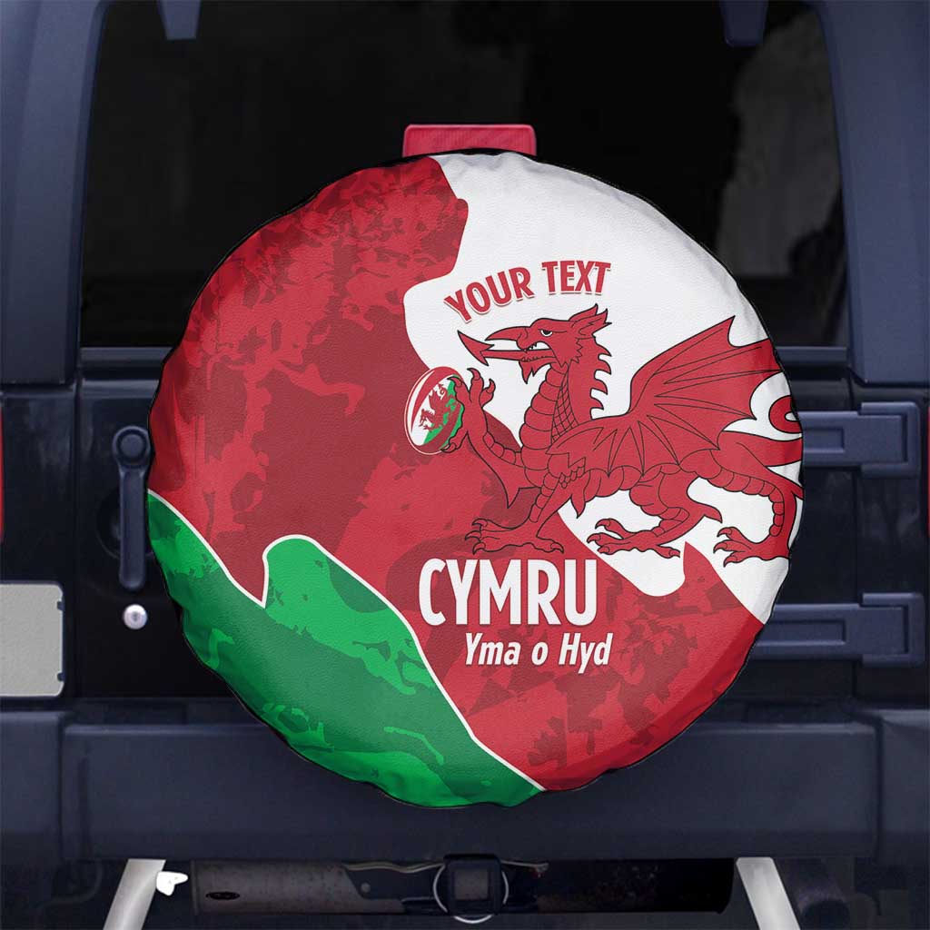 Wales Rugby Custom Spare Tire Cover Go Cymru Yma O Hyd LT14