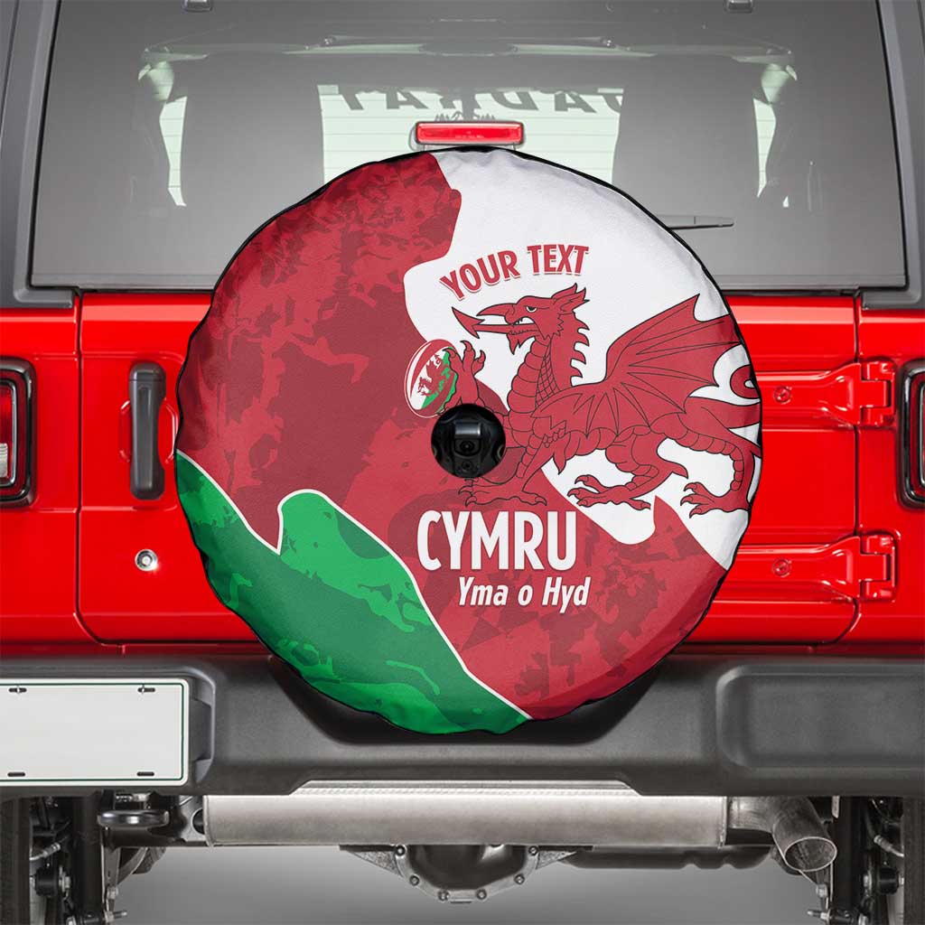 Wales Rugby Custom Spare Tire Cover Go Cymru Yma O Hyd LT14