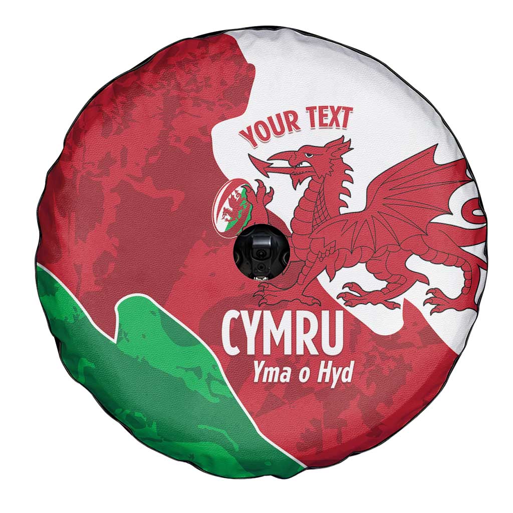 Wales Rugby Custom Spare Tire Cover Go Cymru Yma O Hyd LT14