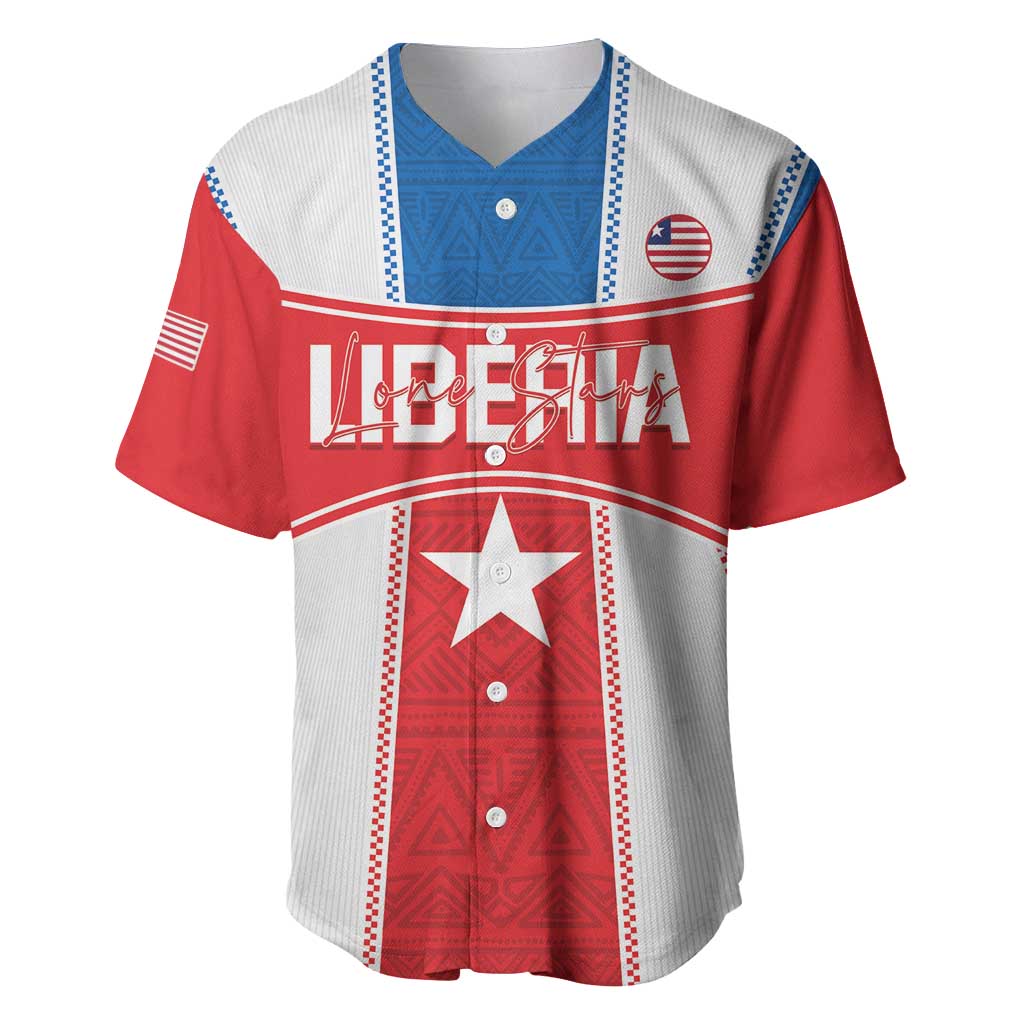 Custom Lone Stars Baseball Jersey Liberia Football - Sporty Style LT14