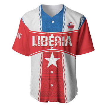 Custom Lone Stars Baseball Jersey Liberia Football - Sporty Style LT14