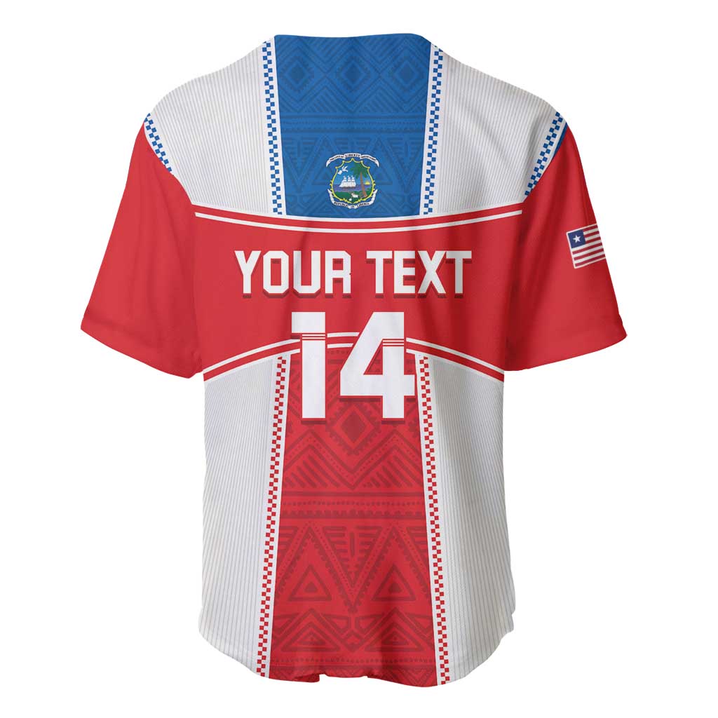 Custom Lone Stars Baseball Jersey Liberia Football - Sporty Style LT14