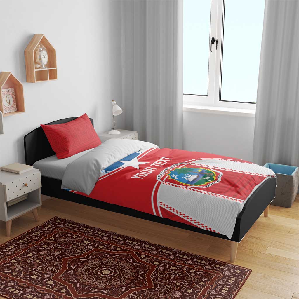 Custom Lone Stars Bedding Set Liberia Football - Sporty Style LT14