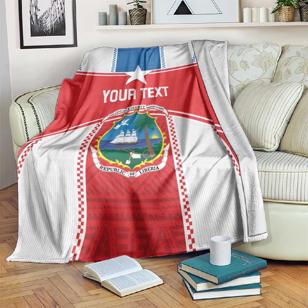 Custom Lone Stars Blanket Liberia Football - Sporty Style LT14