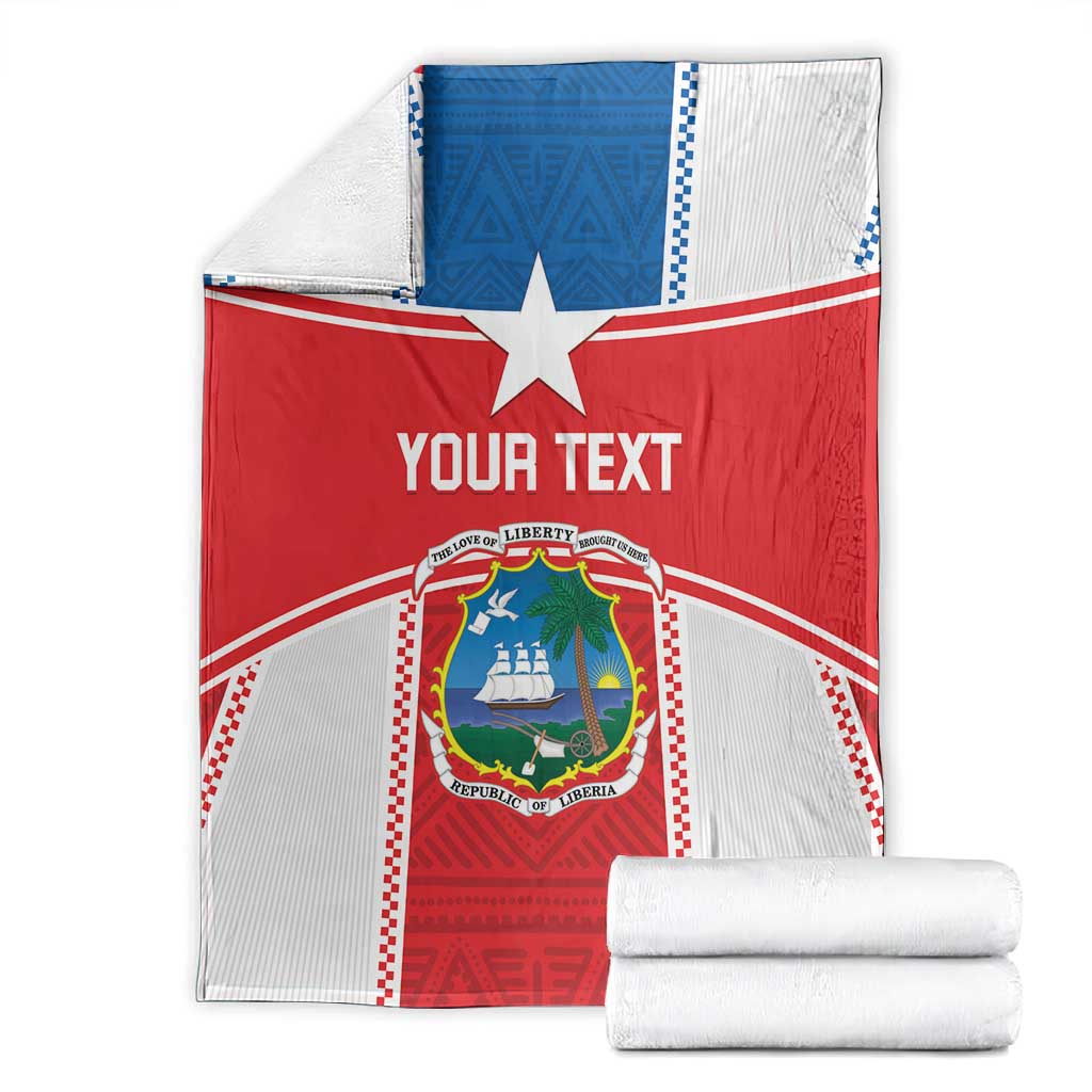 Custom Lone Stars Blanket Liberia Football - Sporty Style LT14