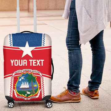Custom Liberia Football Luggage Cover Go Lone Stars - Sporty Style LT14
