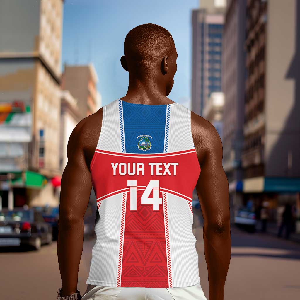 Custom Lone Stars Men Tank Top Liberia Football - Sporty Style LT14