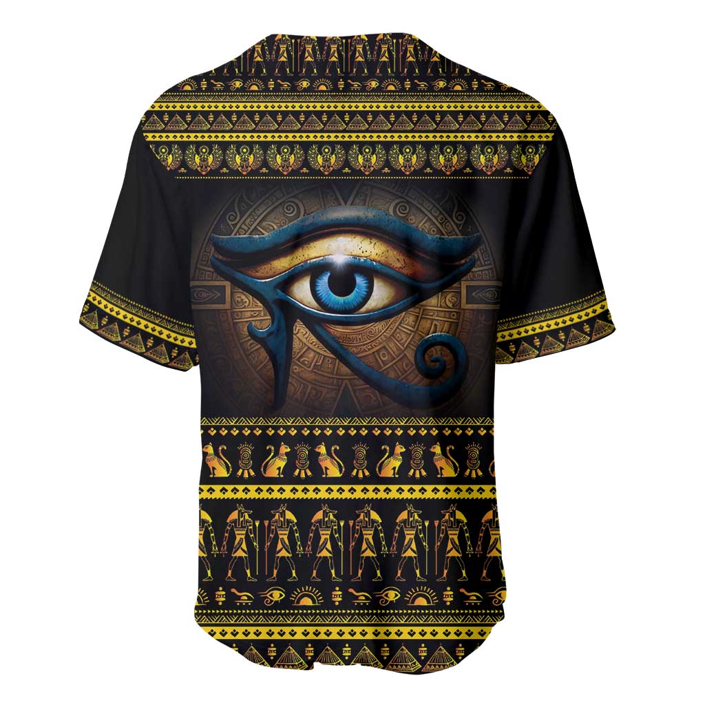 Ancient Egypt Eye Of Ra Baseball Jersey Sun To The Egyptians LT14