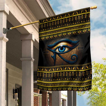 Ancient Egypt Eye Of Ra Garden Flag Sun To The Egyptians LT14