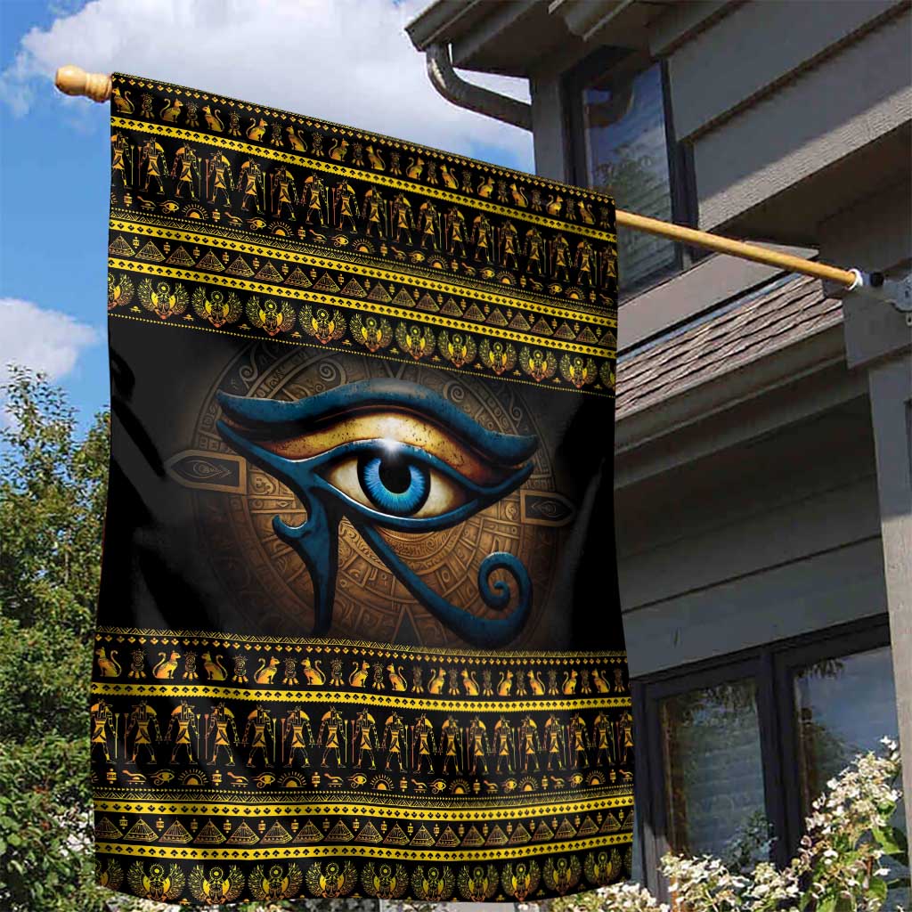 Ancient Egypt Eye Of Ra Garden Flag Sun To The Egyptians LT14