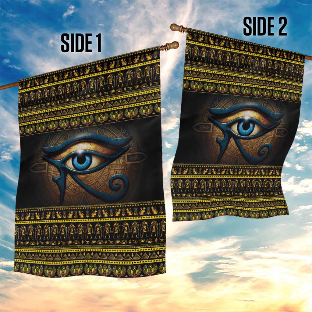 Ancient Egypt Eye Of Ra Garden Flag Sun To The Egyptians LT14