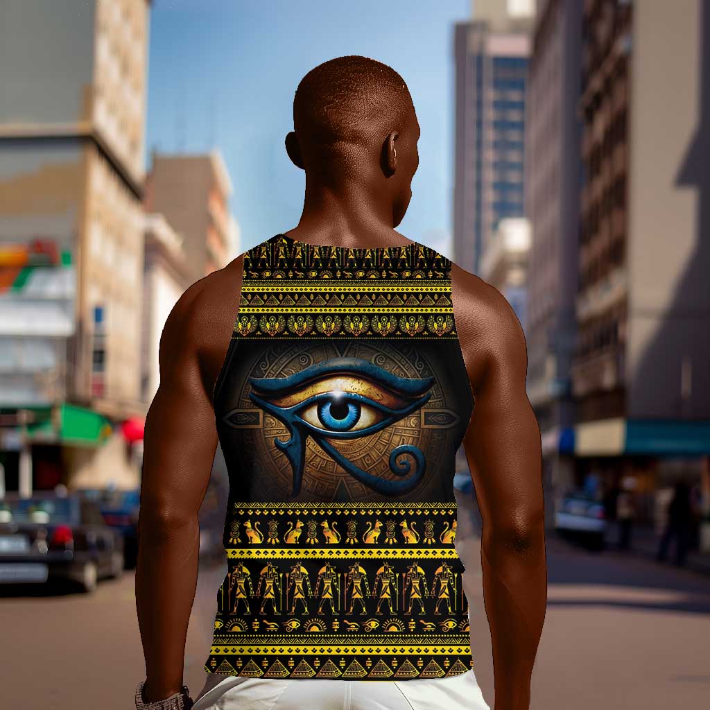 Ancient Egypt Eye Of Ra Men Tank Top Sun To The Egyptians LT14