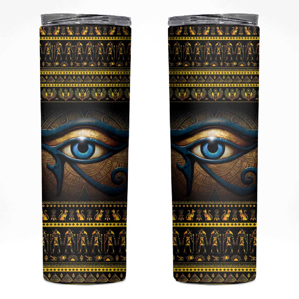 Ancient Egypt Eye Of Ra Skinny Tumbler Sun To The Egyptians LT14