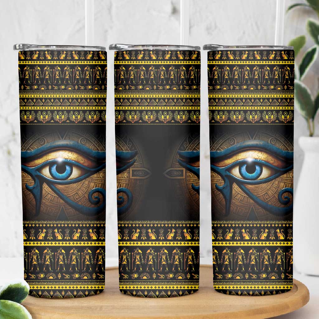 Ancient Egypt Eye Of Ra Skinny Tumbler Sun To The Egyptians LT14