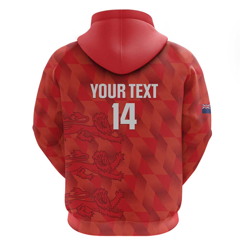Custom Cayman Islands Football Hoodie 2025 Go Champions LT14