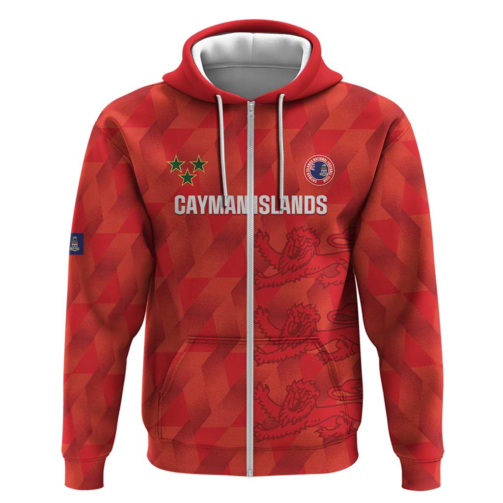 Custom Cayman Islands Football Hoodie 2025 Go Champions LT14