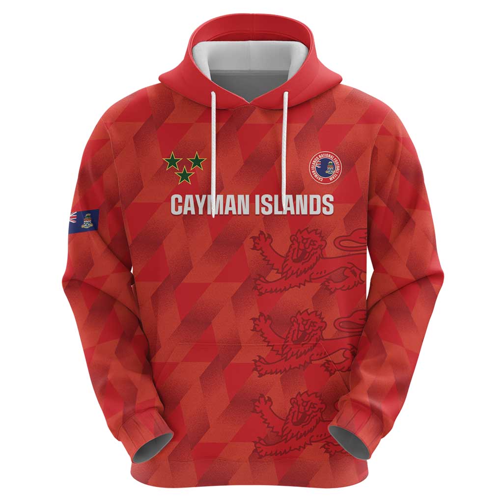 Custom Cayman Islands Football Hoodie 2025 Go Champions LT14