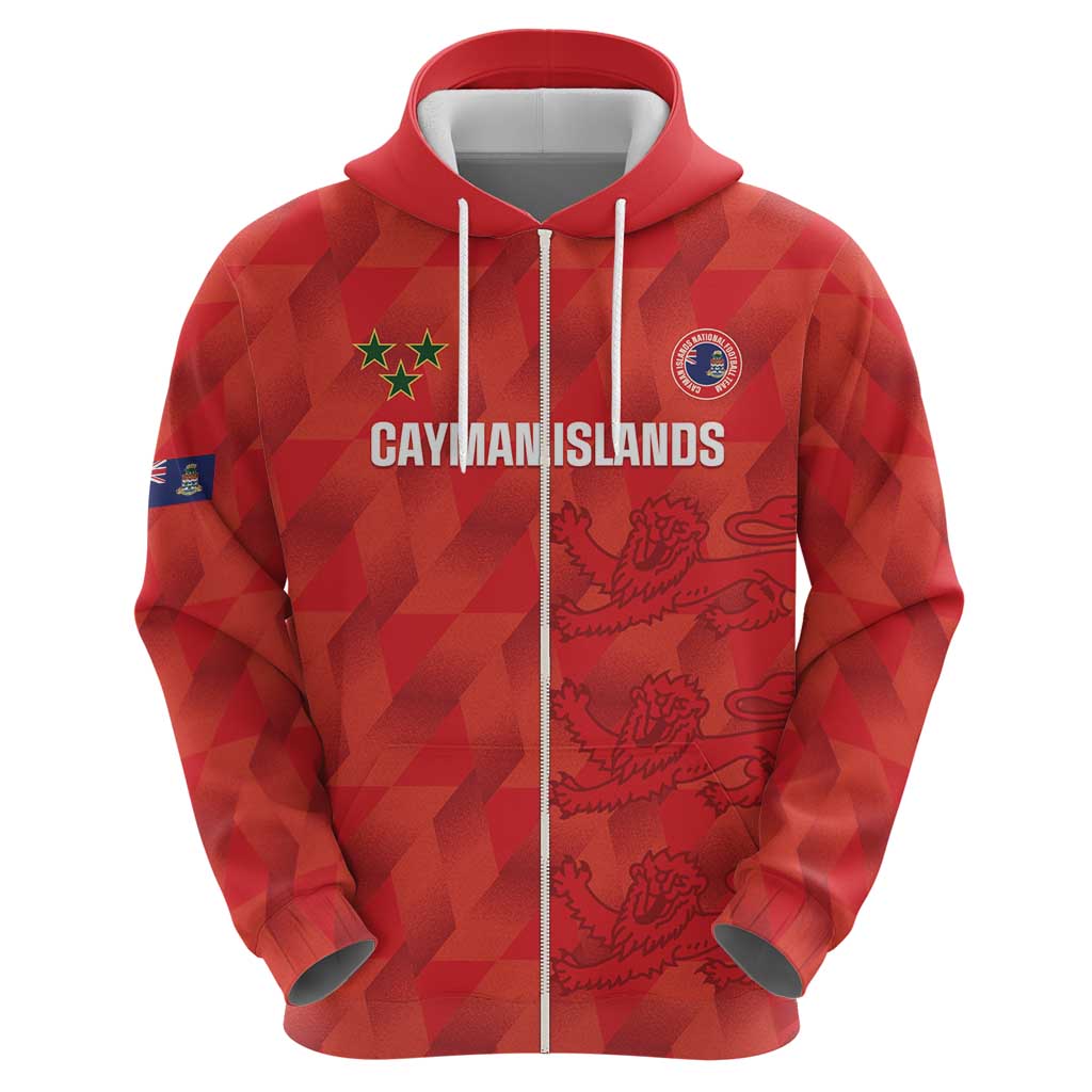 Custom Cayman Islands Football Hoodie 2025 Go Champions LT14