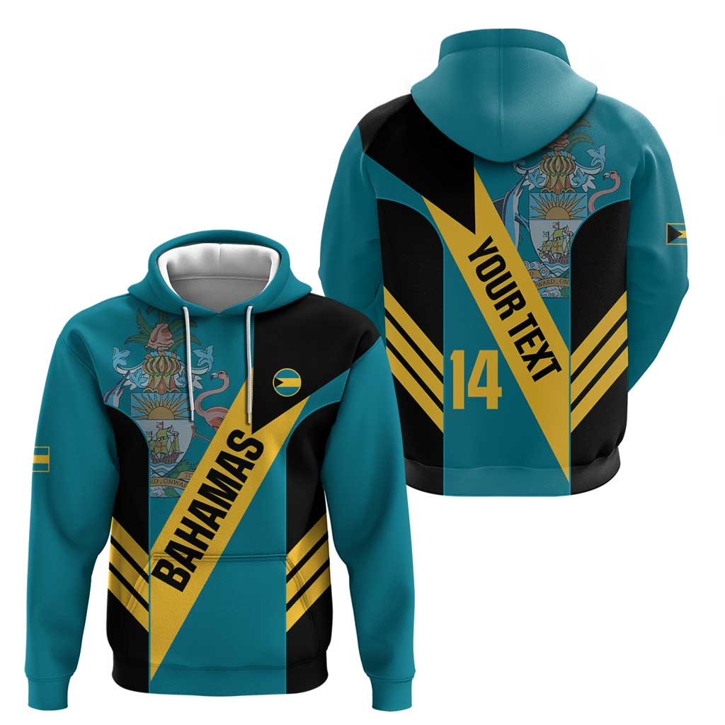 Custom Bahamas Football Hoodie Go Bahamian Slayersz LT14