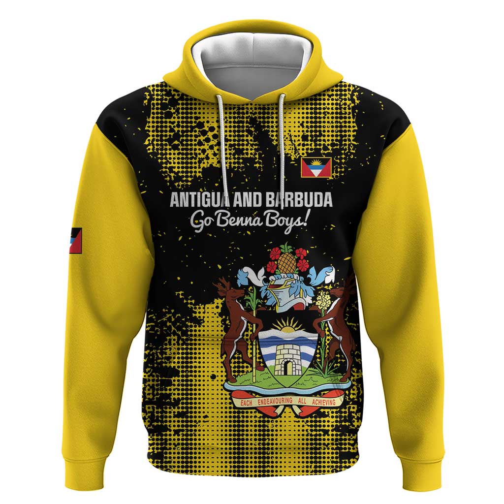 Custom Antigua and Barbuda Football Hoodie Go Benna Boys LT14