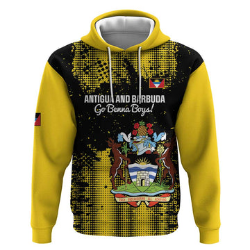 Custom Antigua and Barbuda Football Hoodie Go Benna Boys LT14