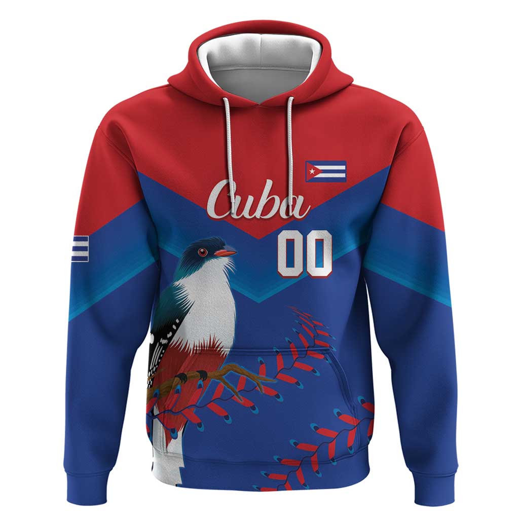 Custom Baseball Cuba 2024 Hoodie Cuban Trogon - Dynamic Style LT14