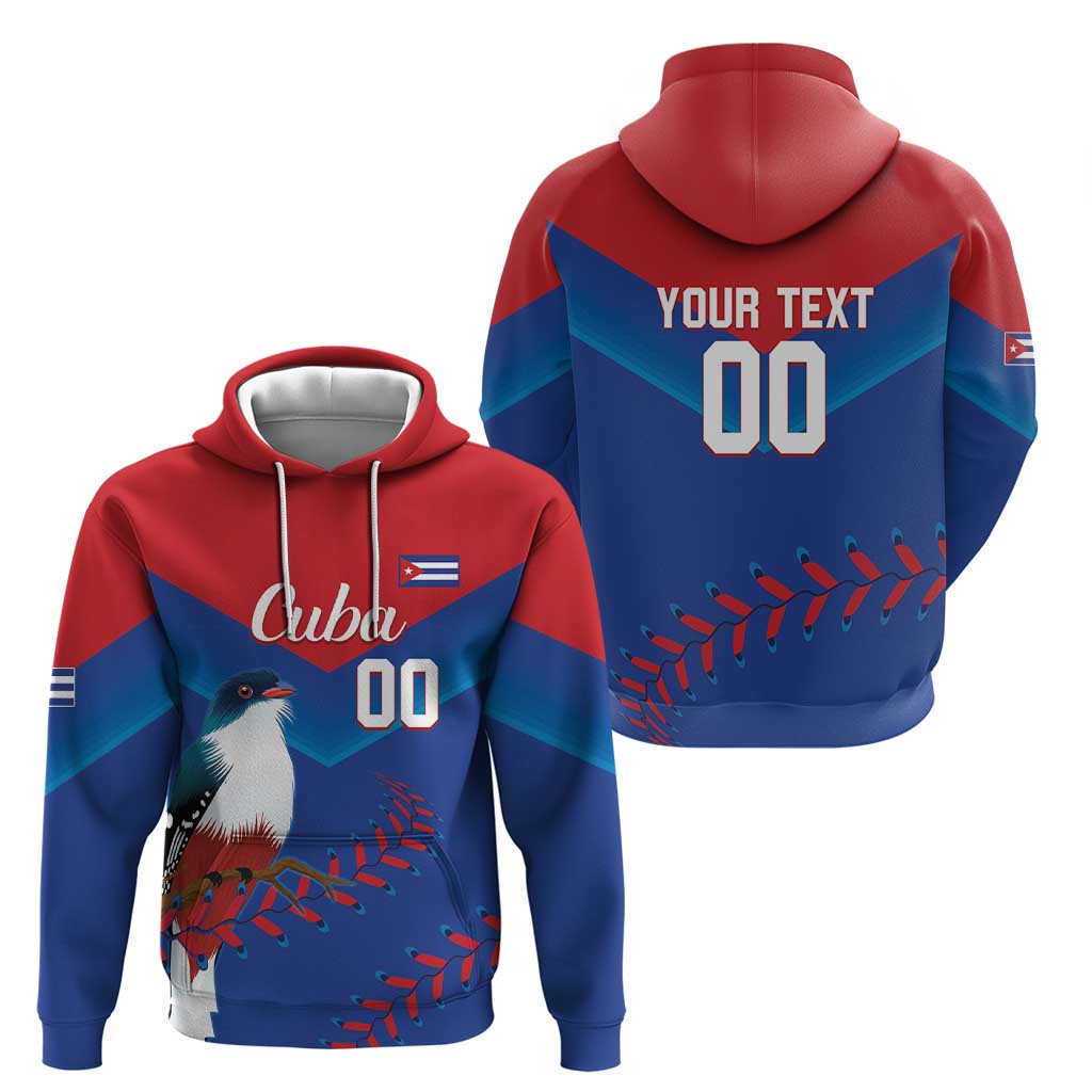 Custom Baseball Cuba 2024 Hoodie Cuban Trogon - Dynamic Style LT14