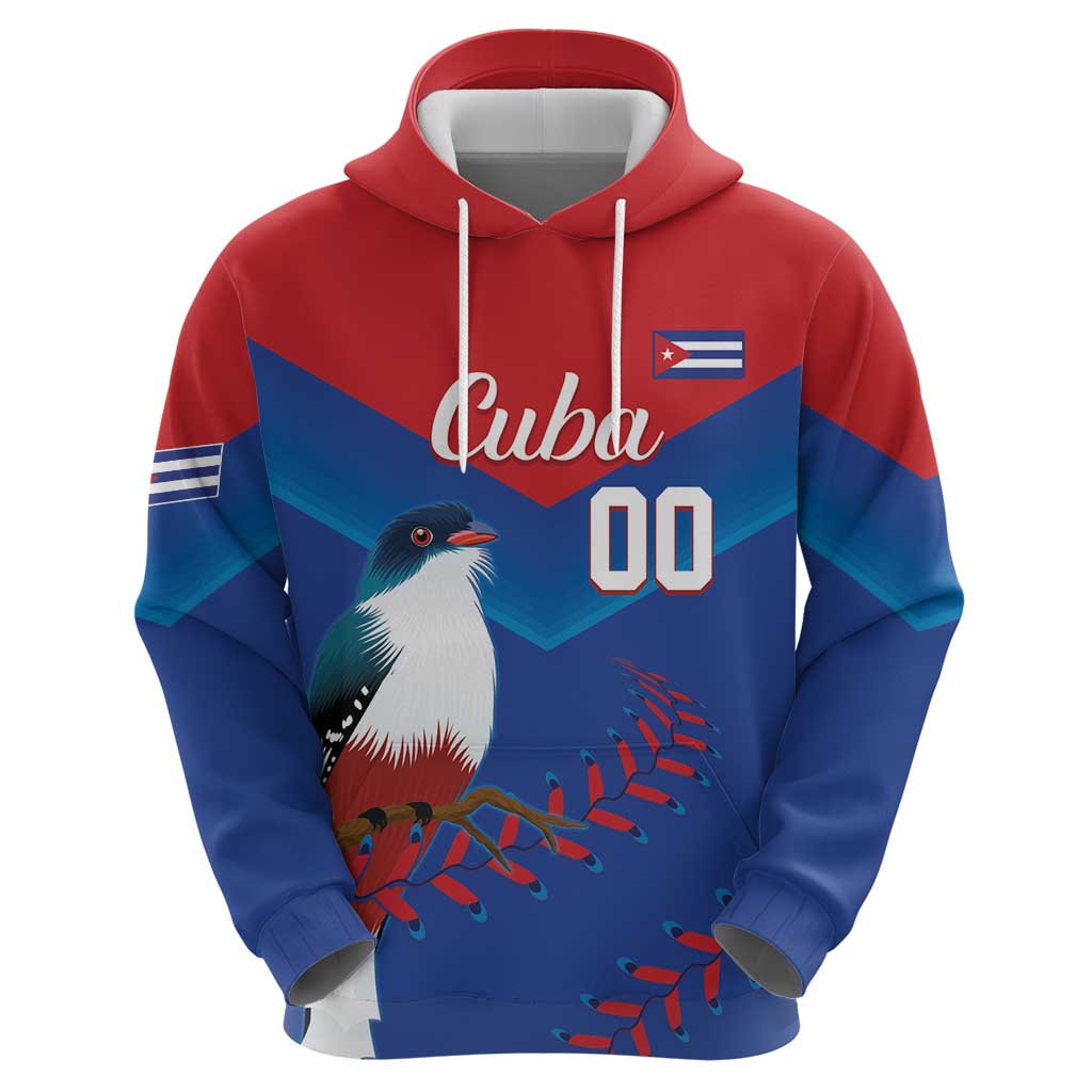 Custom Baseball Cuba 2024 Hoodie Cuban Trogon - Dynamic Style LT14