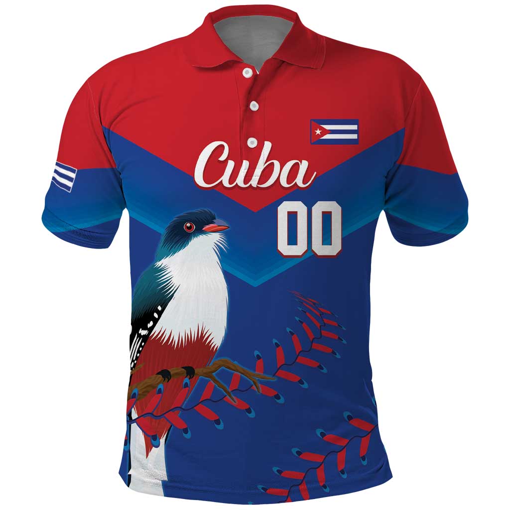 Custom Baseball Cuba 2024 Polo Shirt Cuban Trogon - Dynamic Style LT14