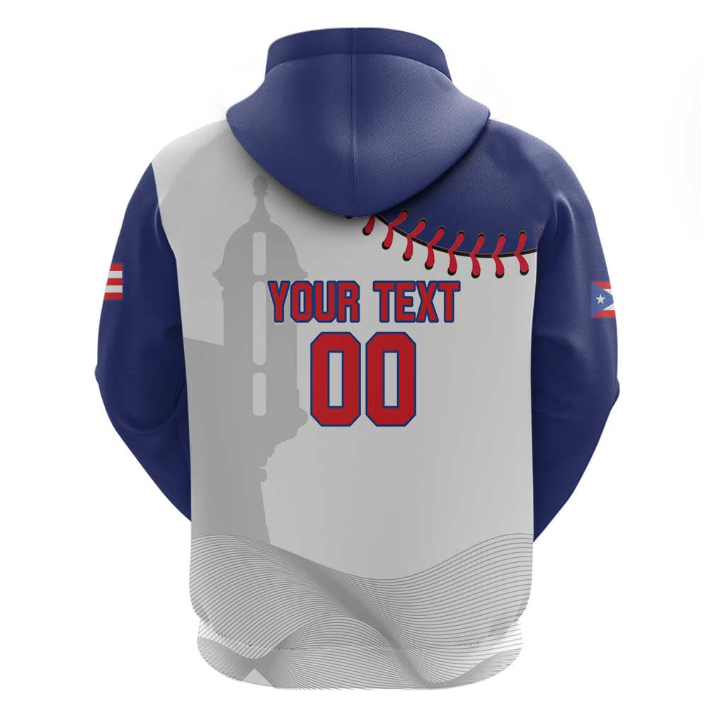 Custom Baseball Puerto Rico Hoodie Coqui Mascot - Dynamic Style LT14