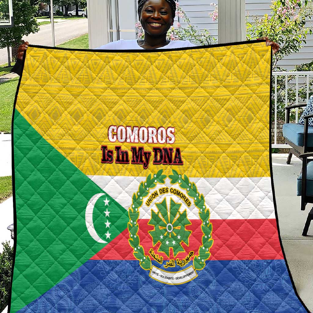 Afro Paisley Udzima wa Komori Quilt Comoros Is In My DNA LT14