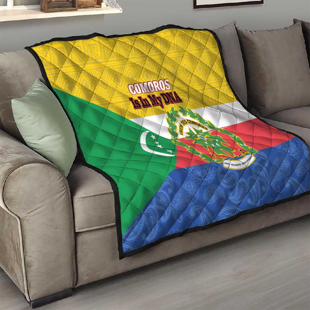 Afro Paisley Udzima wa Komori Quilt Comoros Is In My DNA LT14