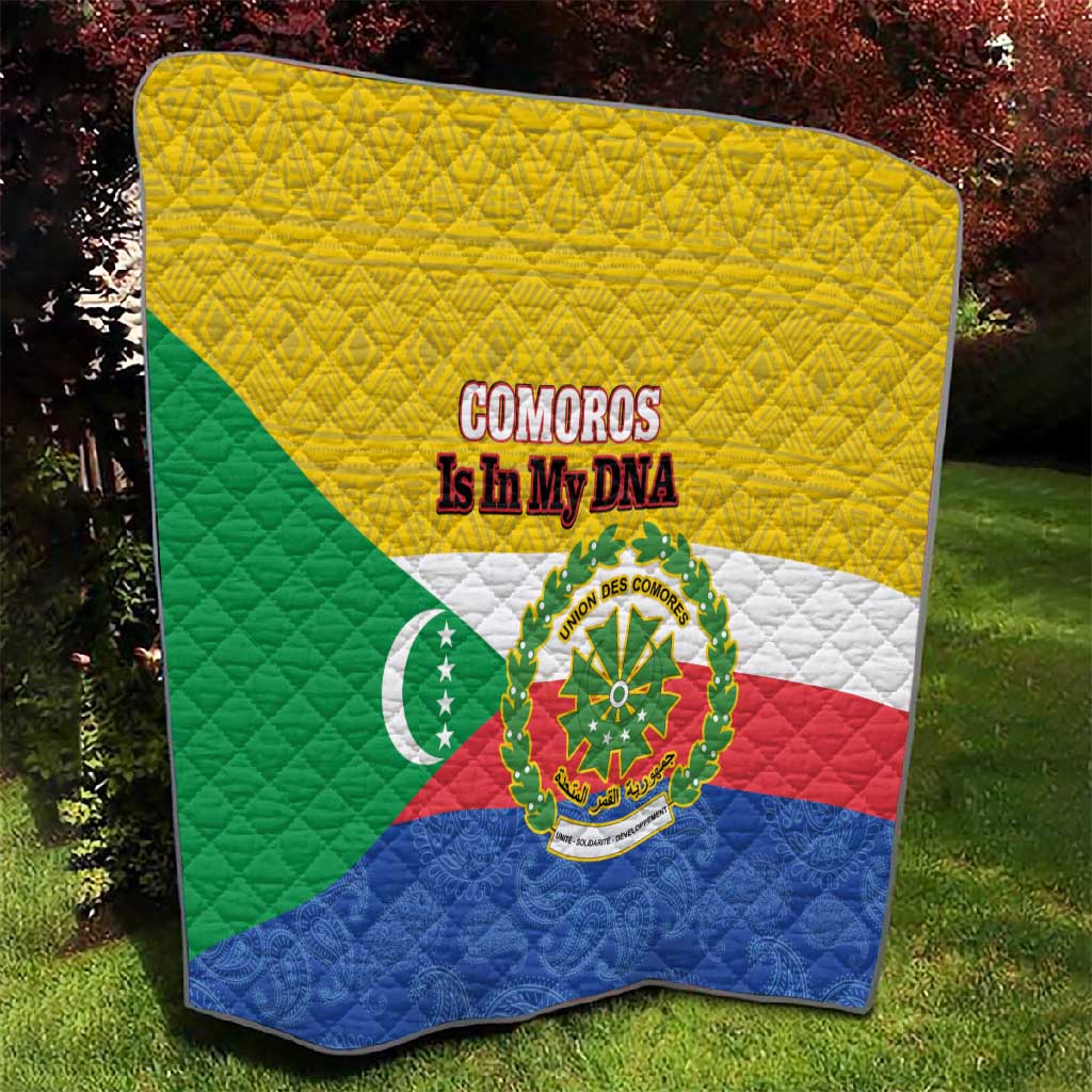 Afro Paisley Udzima wa Komori Quilt Comoros Is In My DNA LT14