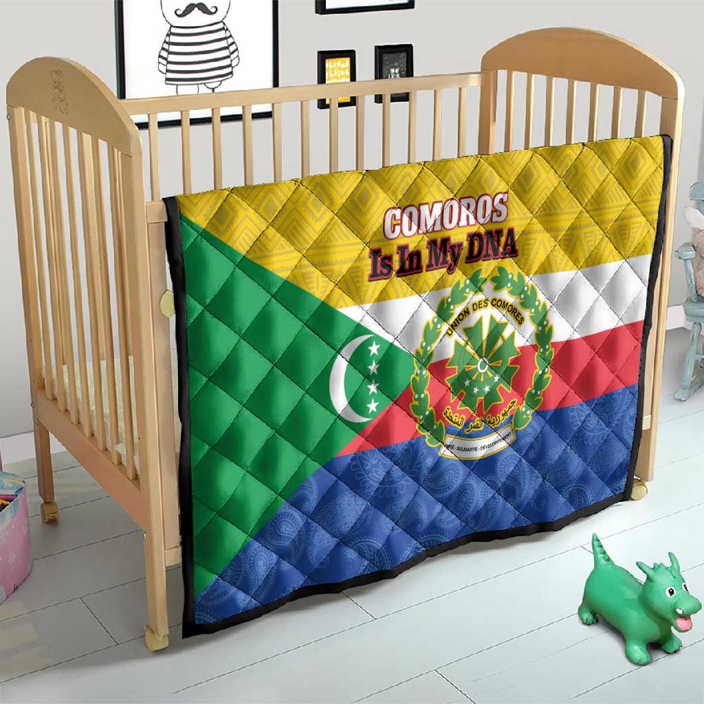 Afro Paisley Udzima wa Komori Quilt Comoros Is In My DNA LT14