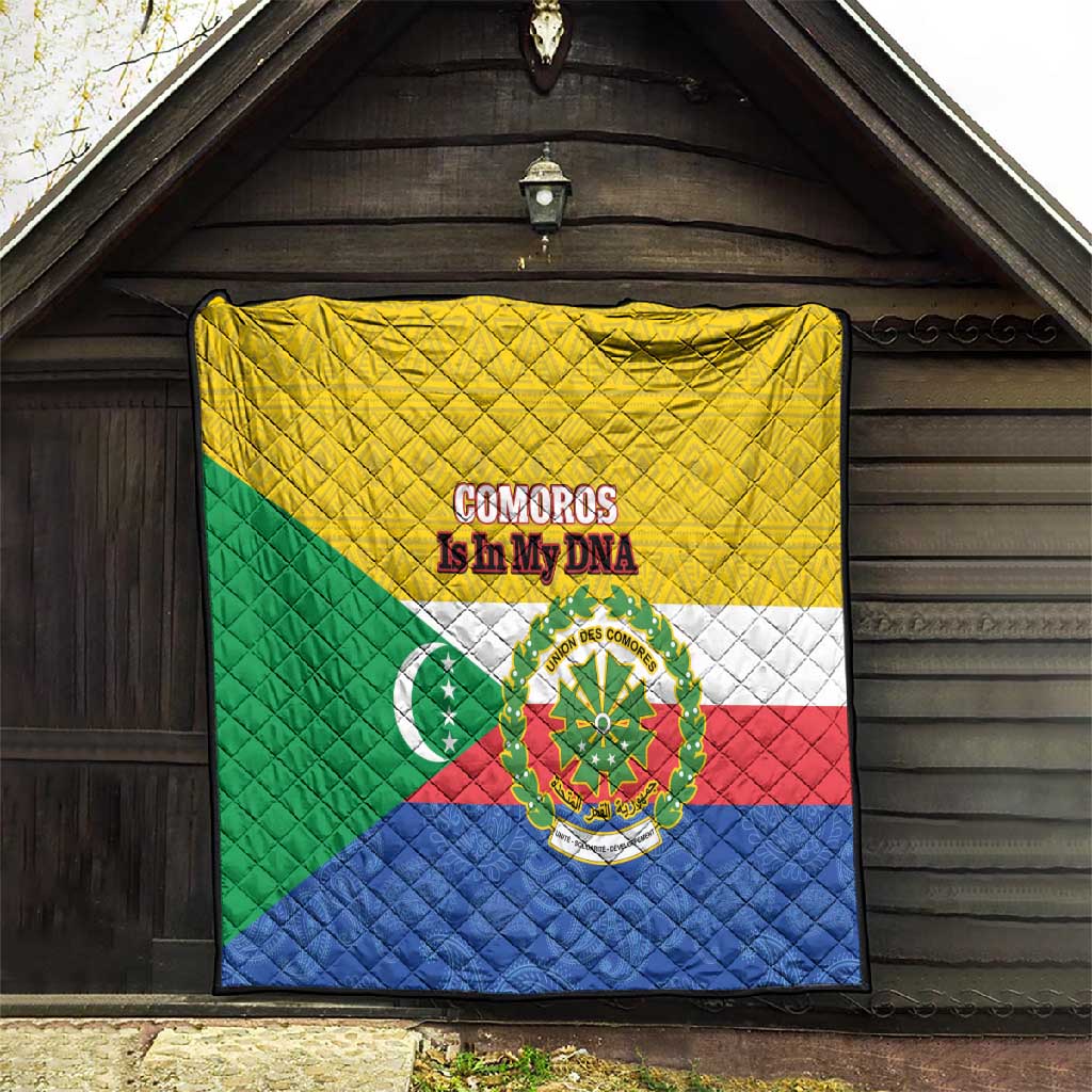 Afro Paisley Udzima wa Komori Quilt Comoros Is In My DNA LT14