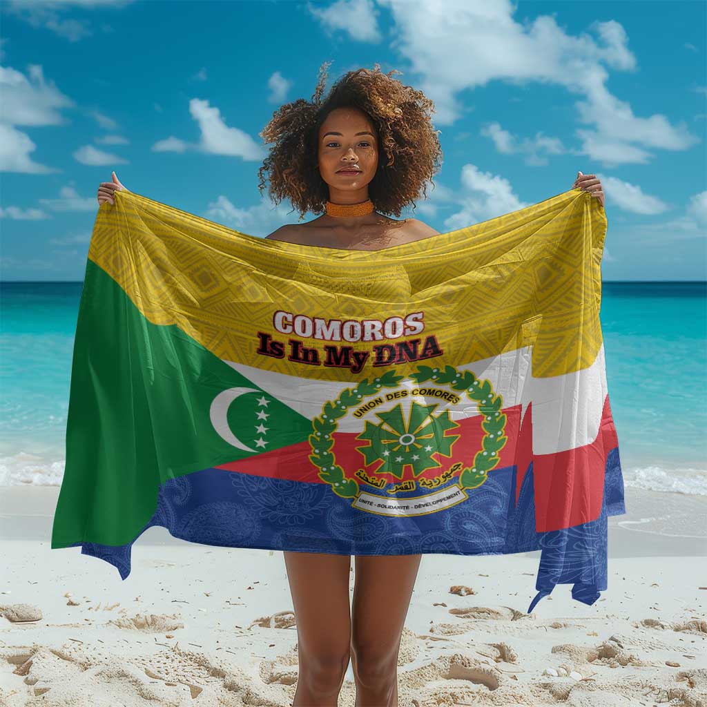 Afro Paisley Udzima wa Komori Sarong Comoros Is In My DNA LT14