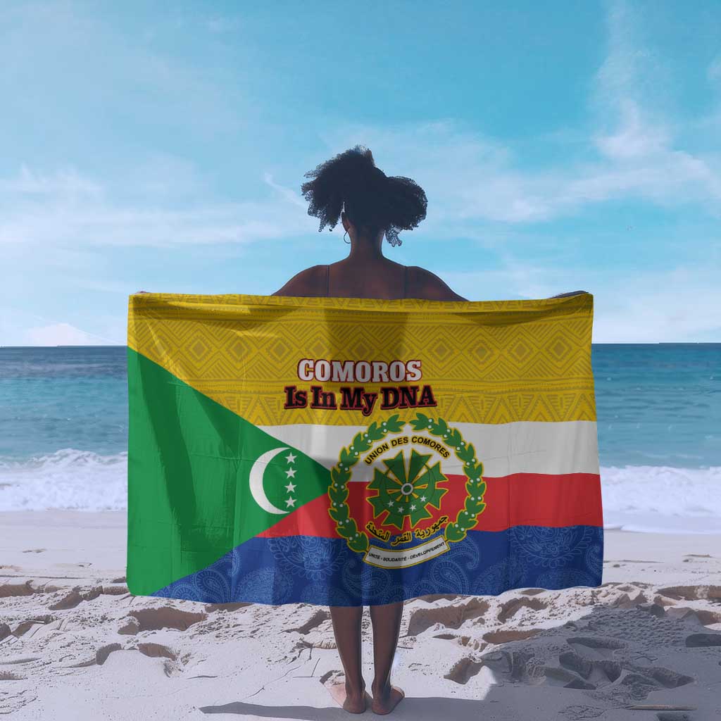 Afro Paisley Udzima wa Komori Sarong Comoros Is In My DNA LT14
