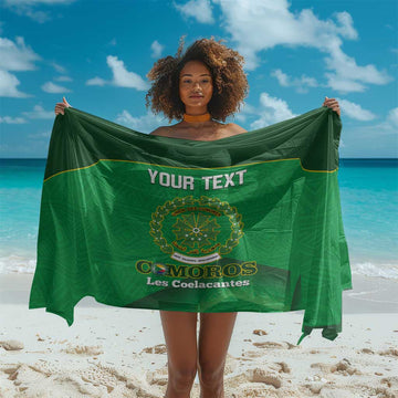 Custom Comoros Football Sarong Allez Les Coelacantes LT14