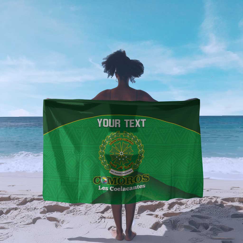 Custom Comoros Football Sarong Allez Les Coelacantes LT14