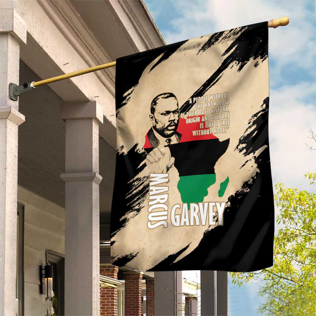Marcus Garvey Day Garden Flag UNIA Flag Mix African Map LT14