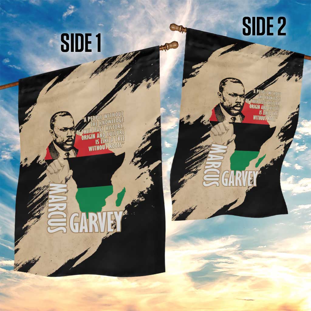 Marcus Garvey Day Garden Flag UNIA Flag Mix African Map LT14
